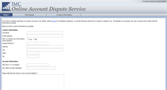 Desktop Screenshot of disputes.jmcbiz.com